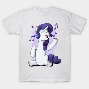 Rarity with Headphones T-Shirt